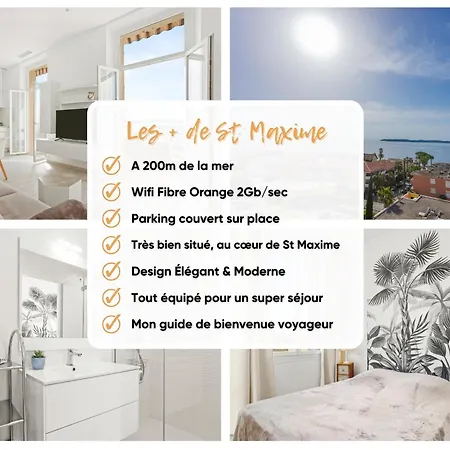 Vue 180 Degrés à St Maxime Appartement Sainte-Maxime