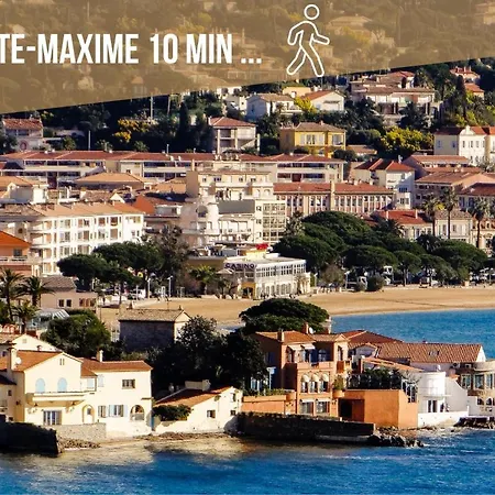Vue 180 Degrés à St Maxime Appartement *